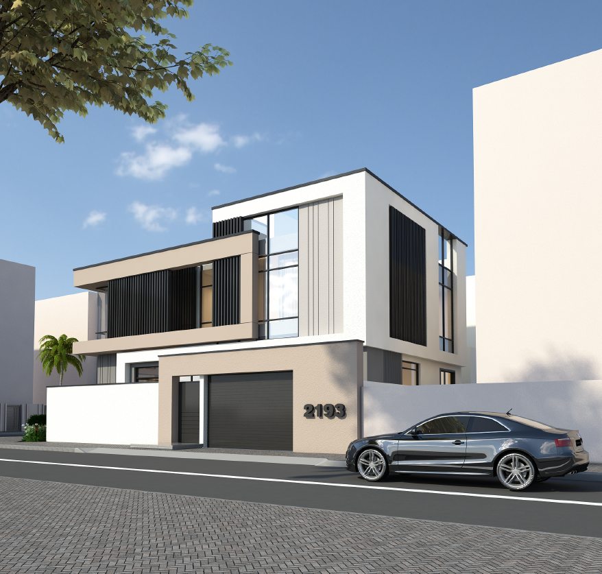 توين فيلا بتصميم حديث للبيع في المسفاة